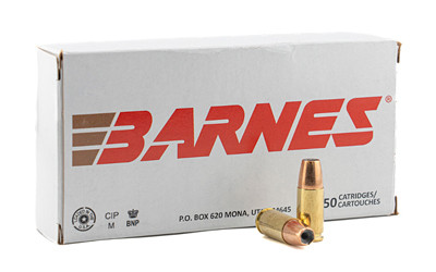Barnes Defense 9mm 115 Gr 50/500