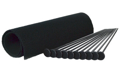 Gss Rifle Rod 15"x19" 10pk Black