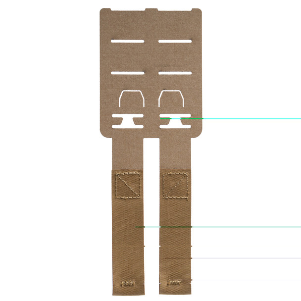 Esd Droppah Molle Coyote Brown