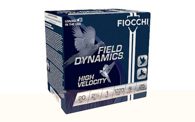 Fiocchi Hv Ld 20ga 2.75" #9 25/250
