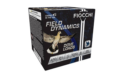 Fiocchi D&q 410 Bore 2.5" #8 25/250