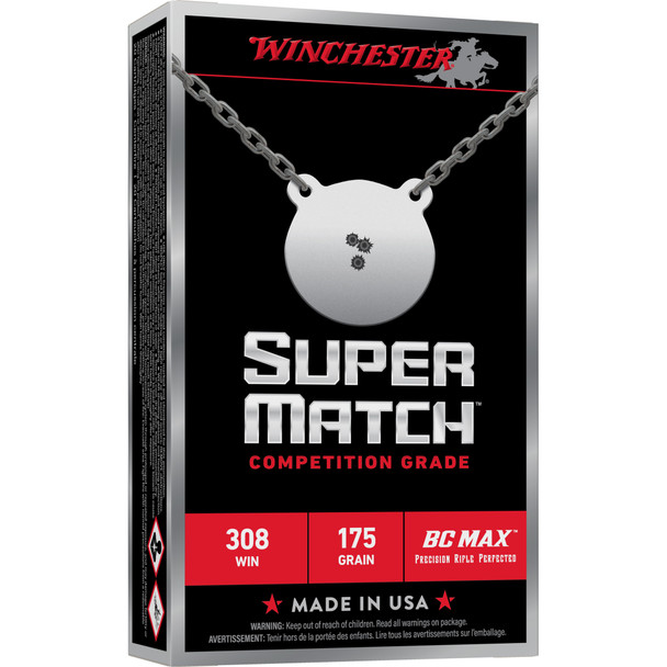 Win Spr Mtch 308win 175gr Bc Max 20