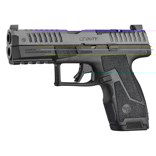 Cz Duty 4.0f 9mm 19rd 4" Or Blk