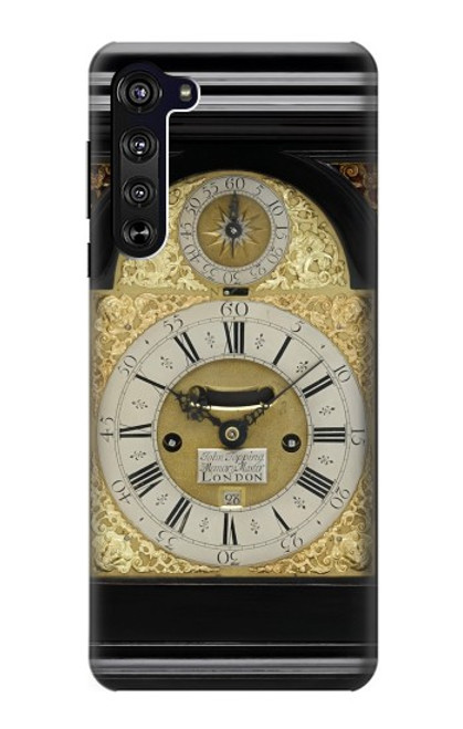 S3144 Antique Bracket Clock Case For Motorola Edge