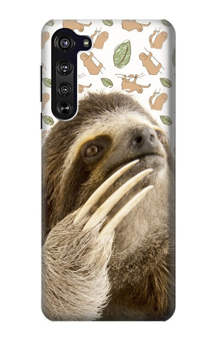 S3559 Sloth Pattern Case For Motorola Edge