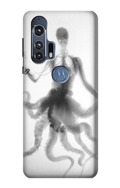 S1432 Skull Octopus X-ray Case For Motorola Edge+