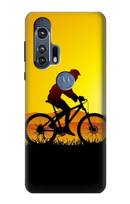 S2385 Bicycle Bike Sunset Case For Motorola Edge+