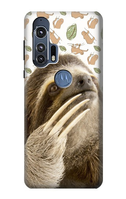 S3559 Sloth Pattern Case For Motorola Edge+