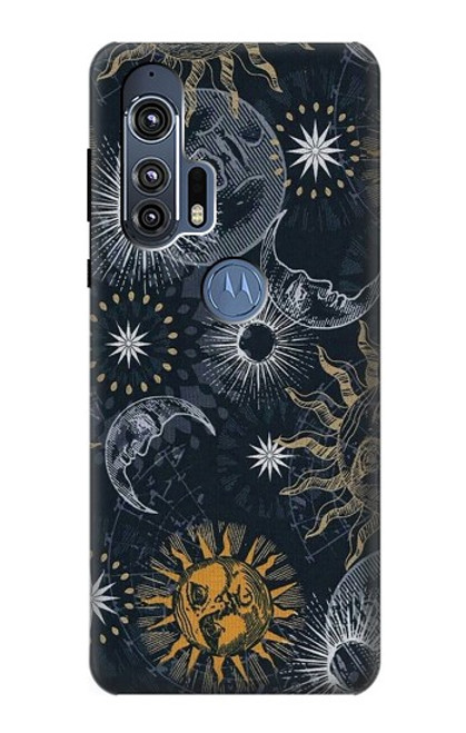 S3702 Moon and Sun Case For Motorola Edge+