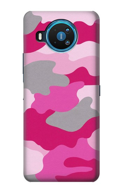 S2525 Pink Camo Camouflage Case For Nokia 8.3 5G