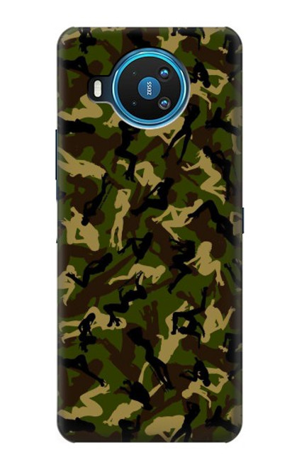 S3356 Sexy Girls Camo Camouflage Case For Nokia 8.3 5G