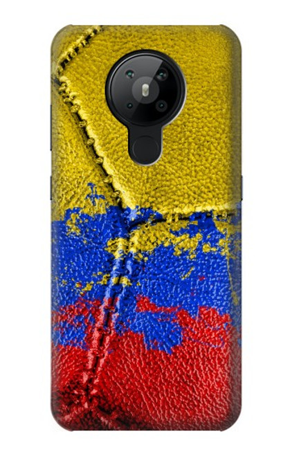 S3306 Colombia Flag Vintage Football Graphic Case For Nokia 5.3