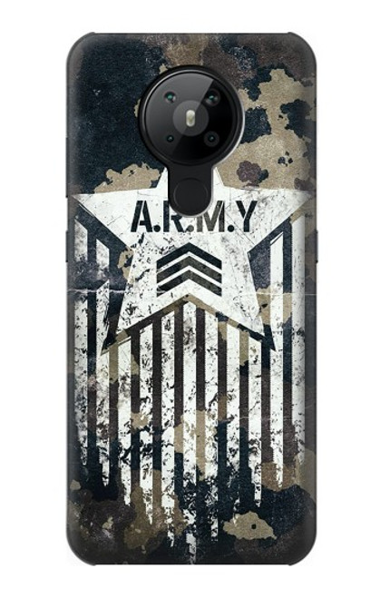 S3666 Army Camo Camouflage Case For Nokia 5.3