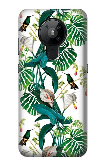 S3697 Leaf Life Birds Case For Nokia 5.3