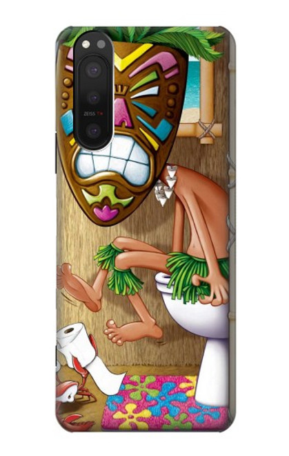 S1702 Tiki Man Toilet Case For Sony Xperia 5 II