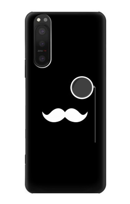 S1946 Sir Mustache Minimalism Case For Sony Xperia 5 II