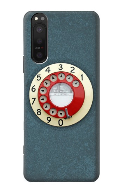 S1968 Rotary Dial Telephone Case For Sony Xperia 5 II