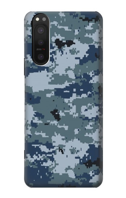 S2346 Navy Camo Camouflage Graphic Case For Sony Xperia 5 II