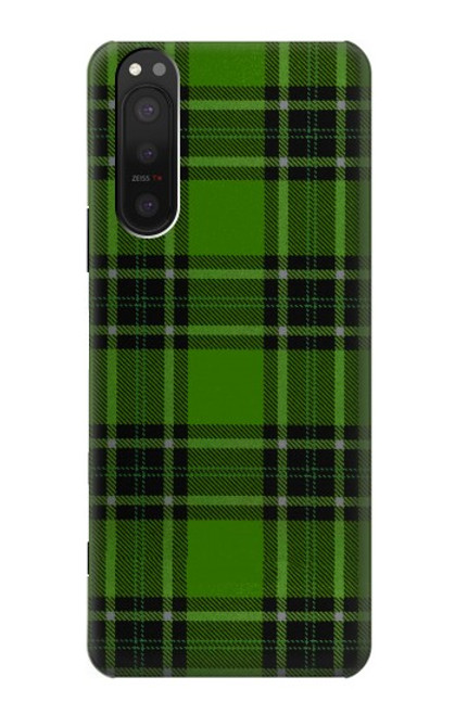 S2373 Tartan Green Pattern Case For Sony Xperia 5 II