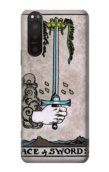 S2482 Tarot Card Ace of Swords Case For Sony Xperia 5 II