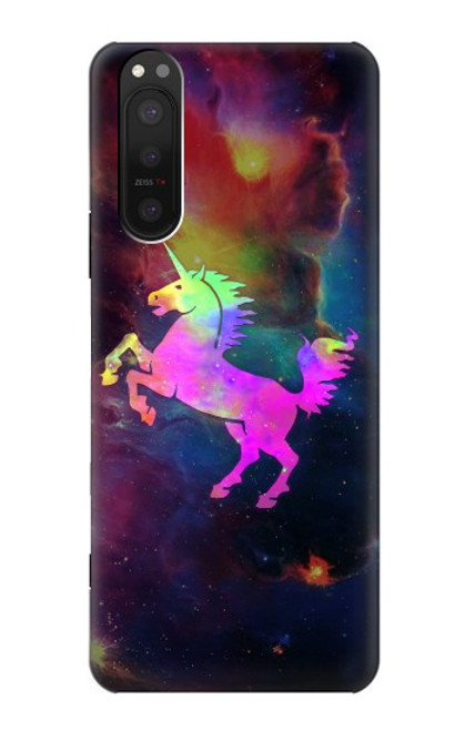 S2486 Rainbow Unicorn Nebula Space Case For Sony Xperia 5 II