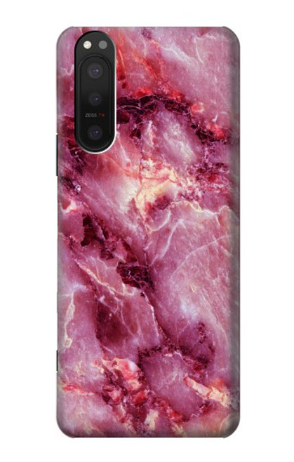 S3052 Pink Marble Graphic Printed Case For Sony Xperia 5 II