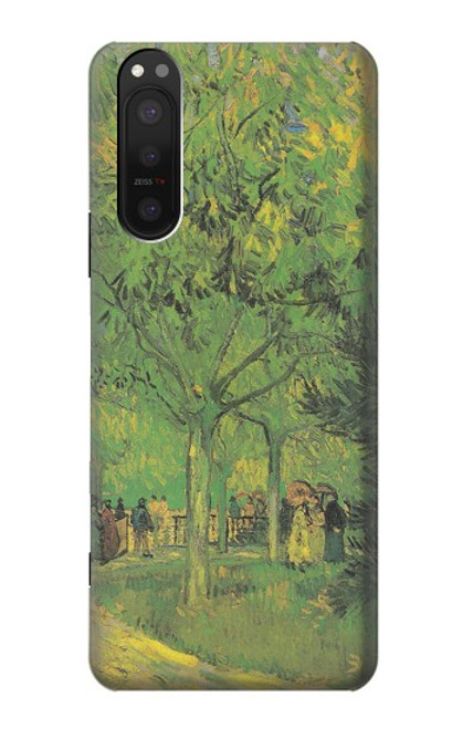 S3748 Van Gogh A Lane in a Public Garden Case For Sony Xperia 5 II