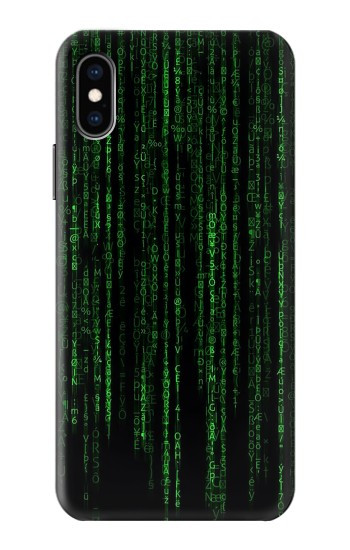 S3668 Binary Code Case For iPhone X, iPhone XS