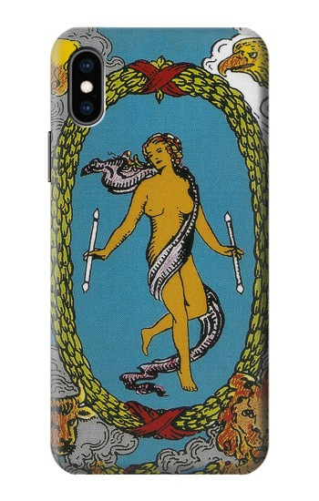 S3746 Tarot Card The World Case For iPhone X, iPhone XS