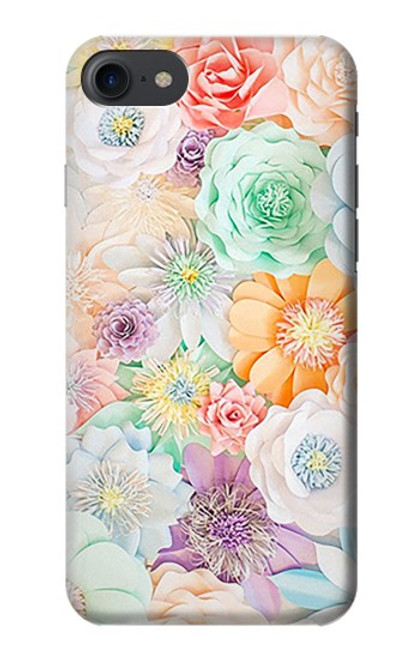S3705 Pastel Floral Flower Case For iPhone 7, iPhone 8, iPhone SE (2020) (2022)
