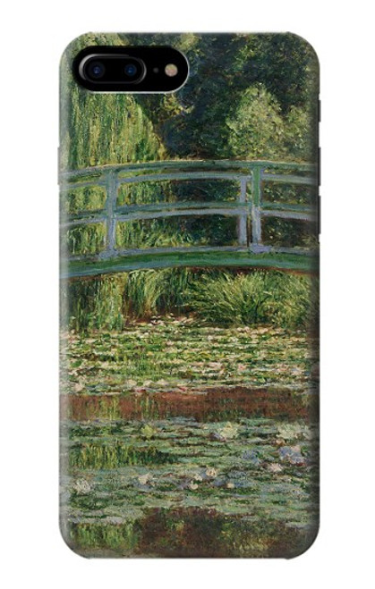 S3674 Claude Monet Footbridge and Water Lily Pool Case For iPhone 7 Plus, iPhone 8 Plus