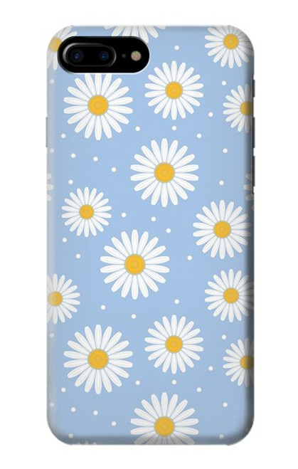 S3681 Daisy Flowers Pattern Case For iPhone 7 Plus, iPhone 8 Plus