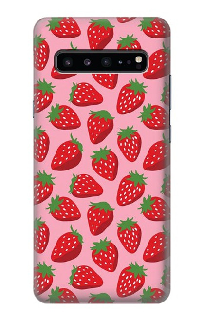 S3719 Strawberry Pattern Case For Samsung Galaxy S10 5G