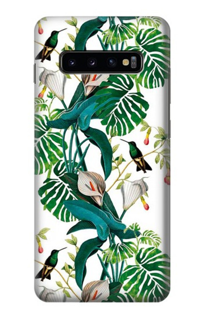 S3697 Leaf Life Birds Case For Samsung Galaxy S10 Plus