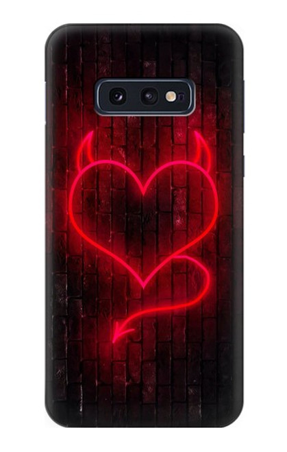 S3682 Devil Heart Case For Samsung Galaxy S10e