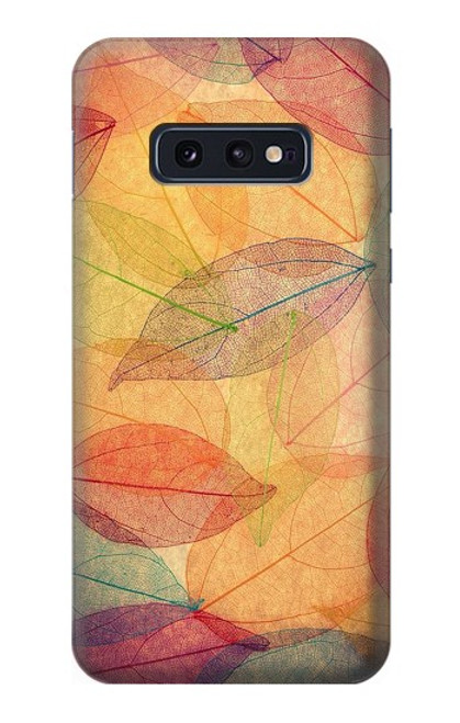 S3686 Fall Season Leaf Autumn Case For Samsung Galaxy S10e