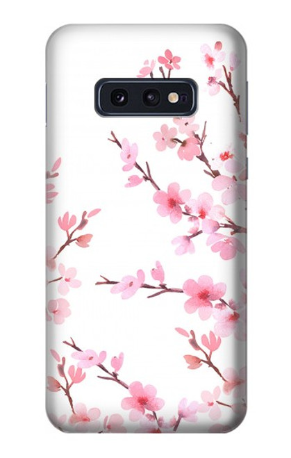 S3707 Pink Cherry Blossom Spring Flower Case For Samsung Galaxy S10e