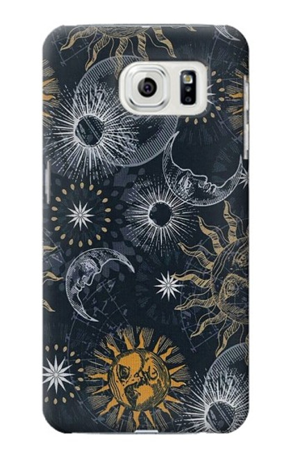 S3702 Moon and Sun Case For Samsung Galaxy S7 Edge