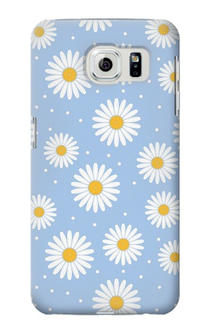 S3681 Daisy Flowers Pattern Case For Samsung Galaxy S6