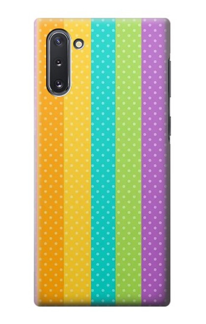 S3678 Colorful Rainbow Vertical Case For Samsung Galaxy Note 10