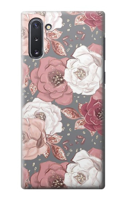 S3716 Rose Floral Pattern Case For Samsung Galaxy Note 10