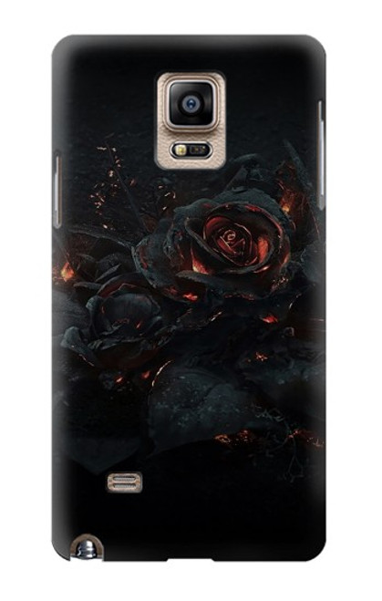 S3672 Burned Rose Case For Samsung Galaxy Note 4