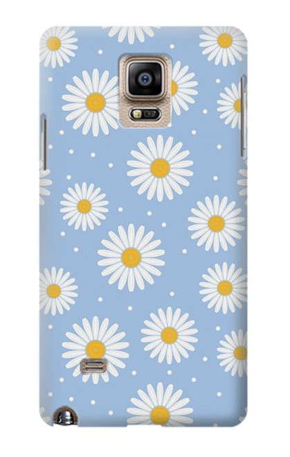 S3681 Daisy Flowers Pattern Case For Samsung Galaxy Note 4