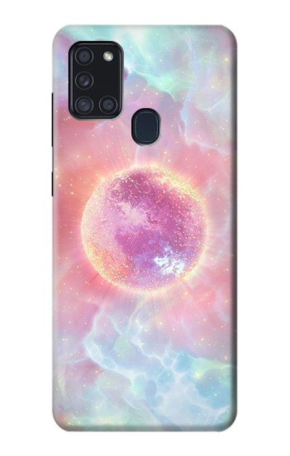 S3709 Pink Galaxy Case For Samsung Galaxy A21s