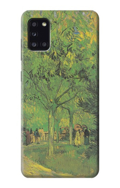 S3748 Van Gogh A Lane in a Public Garden Case For Samsung Galaxy A31