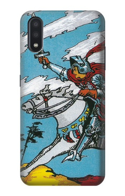 S3731 Tarot Card Knight of Swords Case For Samsung Galaxy A01