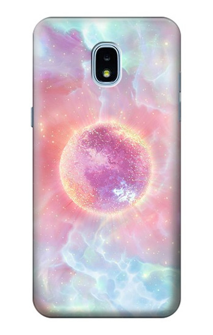 S3709 Pink Galaxy Case For Samsung Galaxy J3 (2018), J3 Star, J3 V 3rd Gen, J3 Orbit, J3 Achieve, Express Prime 3, Amp Prime 3