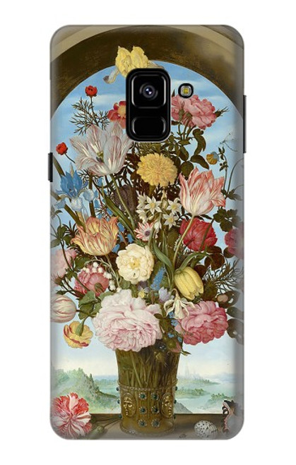 S3749 Vase of Flowers Case For Samsung Galaxy A8 (2018)