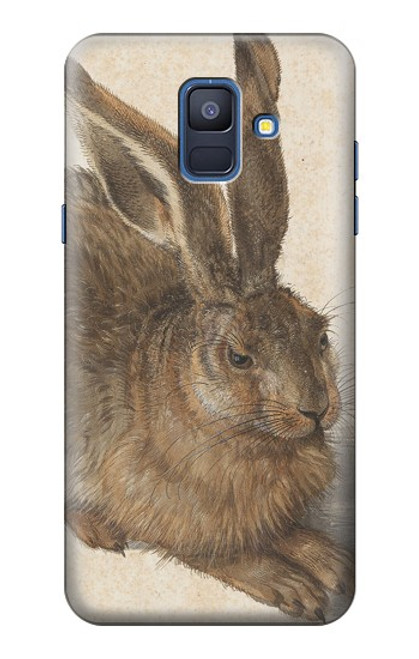 S3781 Albrecht Durer Young Hare Case For Samsung Galaxy A6 (2018)