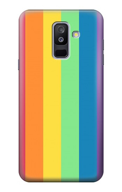 S3699 LGBT Pride Case For Samsung Galaxy A6+ (2018), J8 Plus 2018, A6 Plus 2018